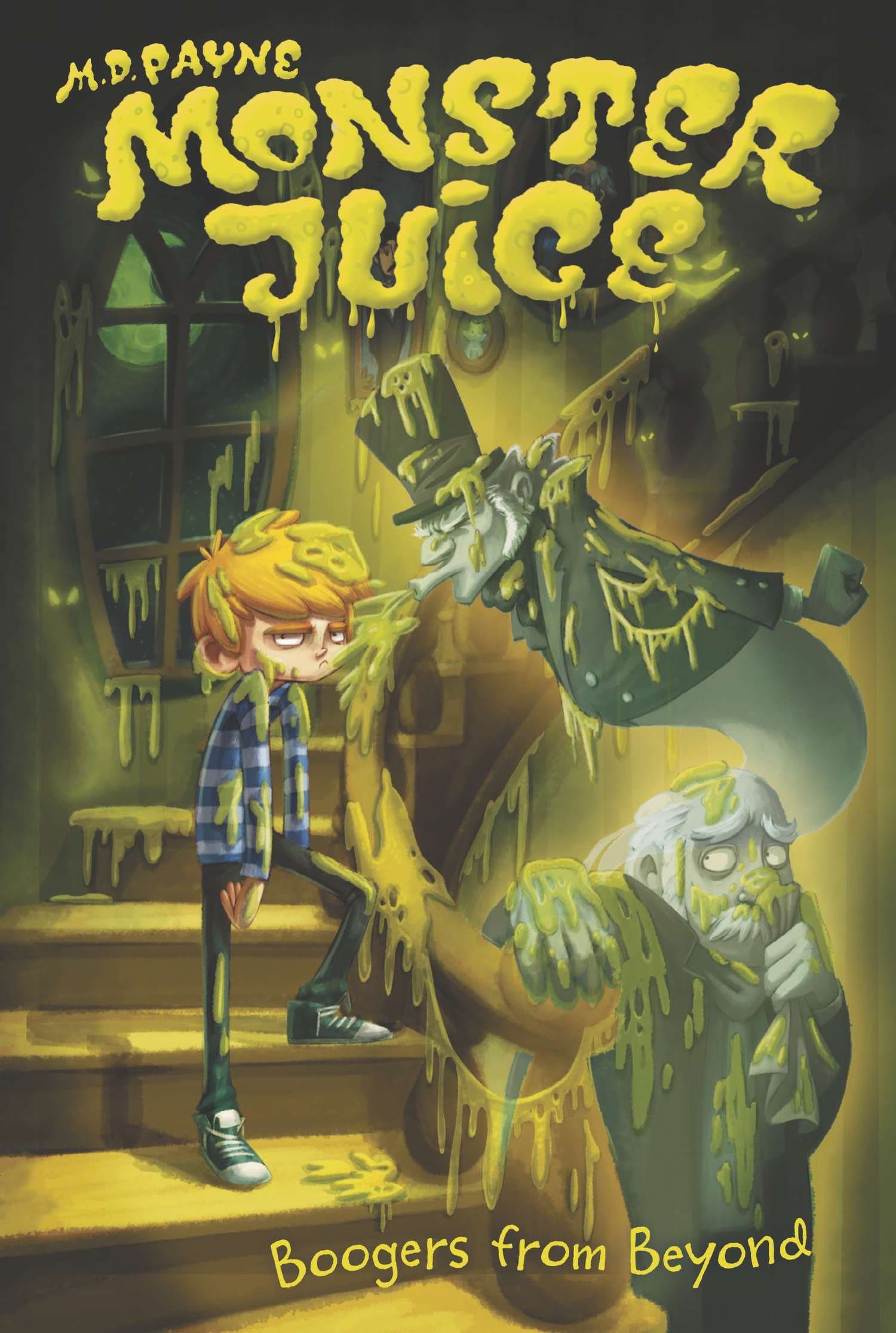 Cover of Boogers from Beyond, Monster Juice book three